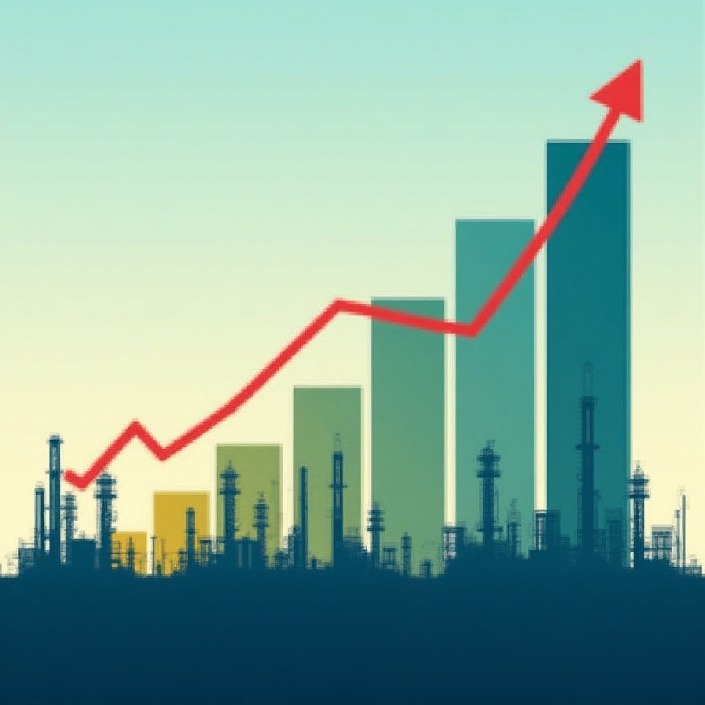 Gráfico de crecimiento de inversión